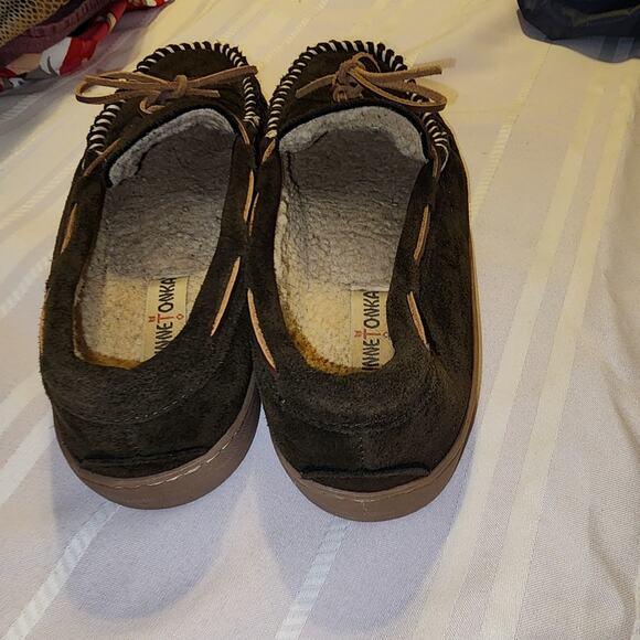 MINNETONKA EUC SIZE 12 MOCCASIN SLIPON SHOES main image 8